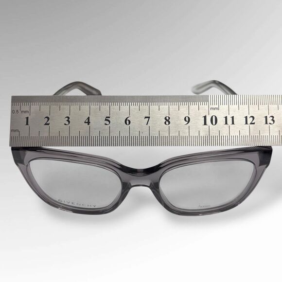 Givenchy Square Demo Lens Ladies Eyeglasses GV 0161 KB7 Gray 51-19-135 - Picture 8 of 11